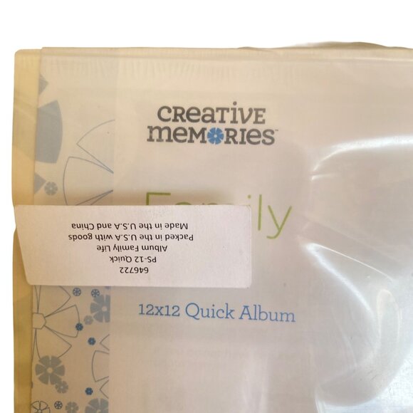Creative Memories 12x12 "Family Life” Quick Album, Pages, Shapes, Stickers - Picture 5 of 8